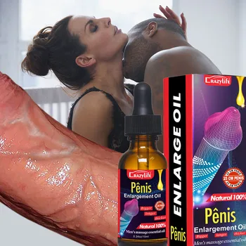Масло для увеличения пениса и сгущения XXXL для мужчин, увеличивающее рост члена, Загущающее масло для эрекции члена, охлаждающее средство для секса